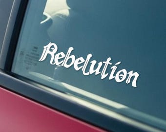 Rebelution Vinyl Sticker Decal, Decal,Window Decal, Stickers,Laptop Sticker,Rebelution sticker,Music Lover Gift,Mug Sticke