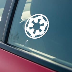Galactic Empire Vinyl Decal: Car, Window, Laptop Sticker