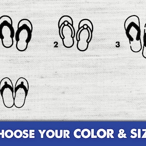 Flip Flops Sticker Decal,Flip Flops Decal,Flip Flops Sticker, Beach Decal, Beach Stickers,Laptop Sticker,Sticker,Flip Flops Vinyl,Flip