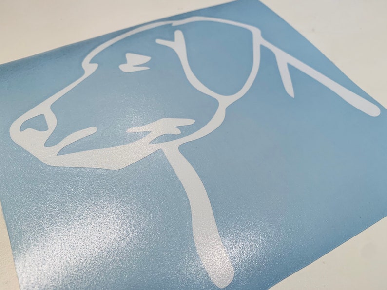 Labrador Dog Decal,Labrador Retriever Head Vinyl Decal Sticker, Labrador Retriever, Dog Car Decal, Lab Decal, Labrador Gifts,Vinyl Dog Decal
