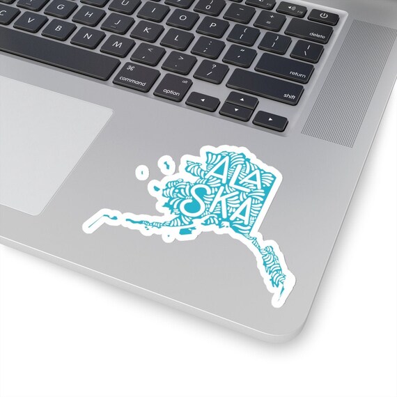 Alaska Shaped Sticker Decal Vinyl AK