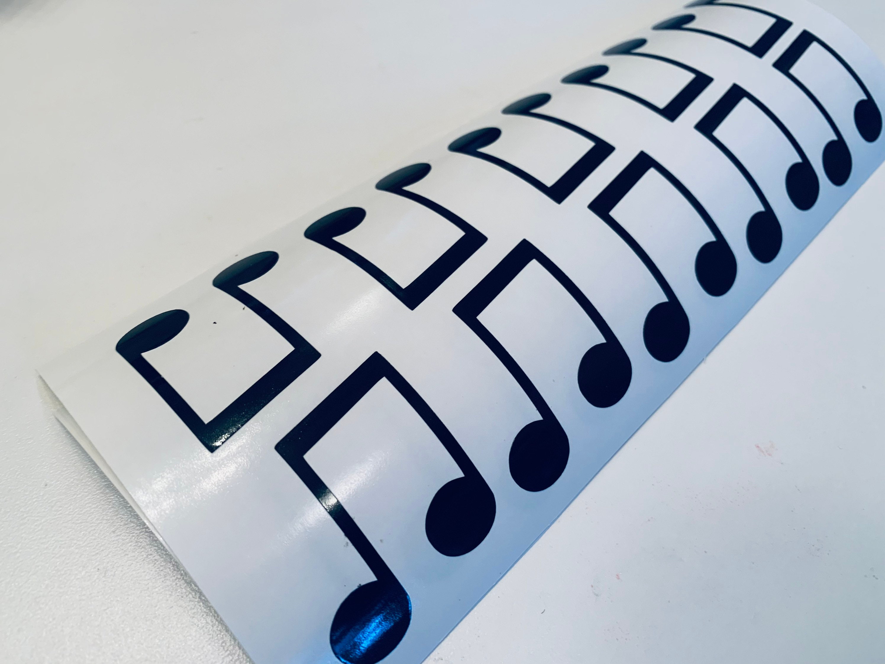 Note Tan Music Note Tan Line Stickers: Tanning Bed Decals (set of 20) - Etsy