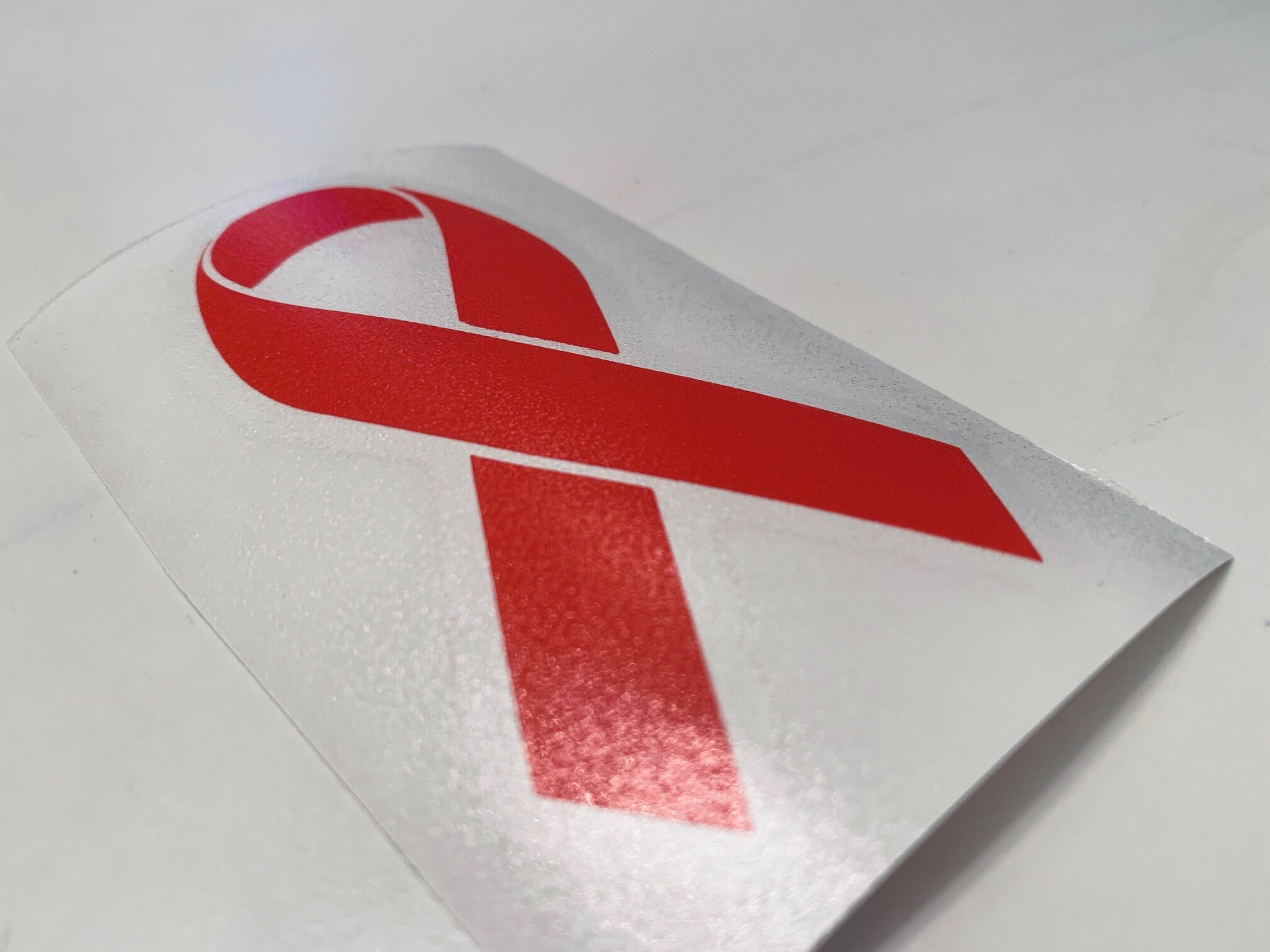 Cancer Awareness Ribbon Vinyl Decal - Various Colors - Etsy