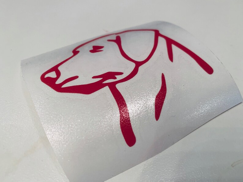 Labrador Dog Decal,Labrador Retriever Head Vinyl Decal Sticker, Labrador Retriever, Dog Car Decal, Lab Decal, Labrador Gifts,Vinyl Dog Decal