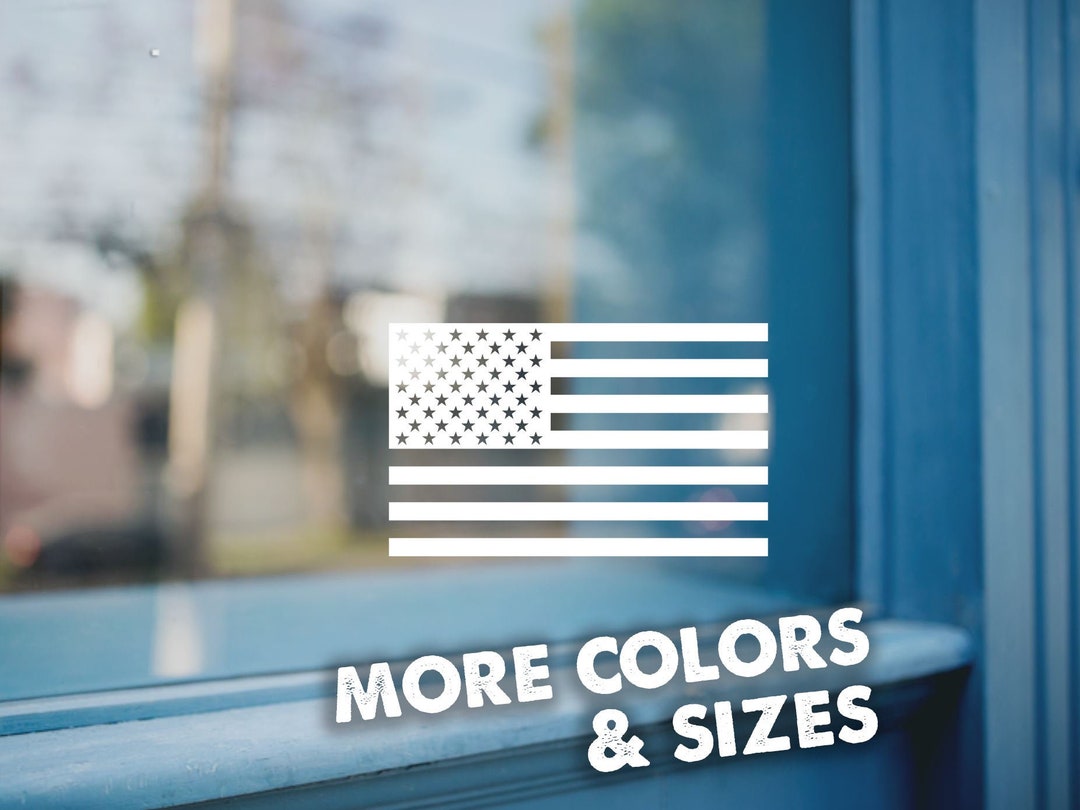 USA Flag Sticker Decal,vsc0 Stickers,window Decal,stickerss,laptop ...