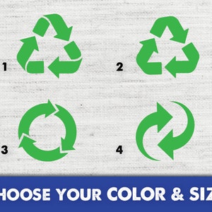 Recycle Sticker Decal,  Decal,Window Decal,  Stickers,Laptop Sticker,Earth Day Decal, Window,Recycle Decal,Save the Earth, Eco Sticker,2
