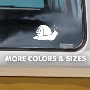 Snail Sticker Decal,Snail Decal,Snail Sticker,Car Decal,Laptop,Car Stickers,Laptop Sticker,Car Window,Sticker,Snail Vinyl,Snail Decal, Slug