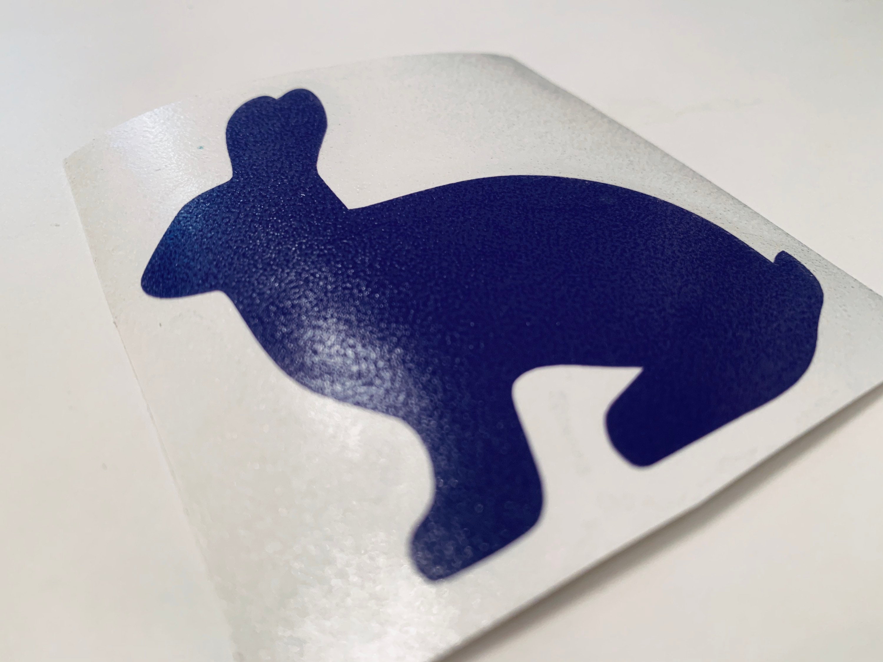 Rabbit Vinyl Sticker Decal - Car, Window, Laptop - Etsy