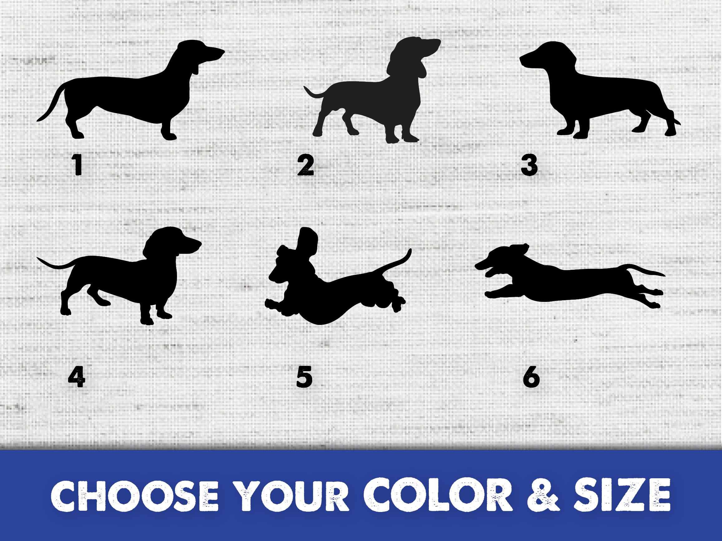Weiner dog cheap decal