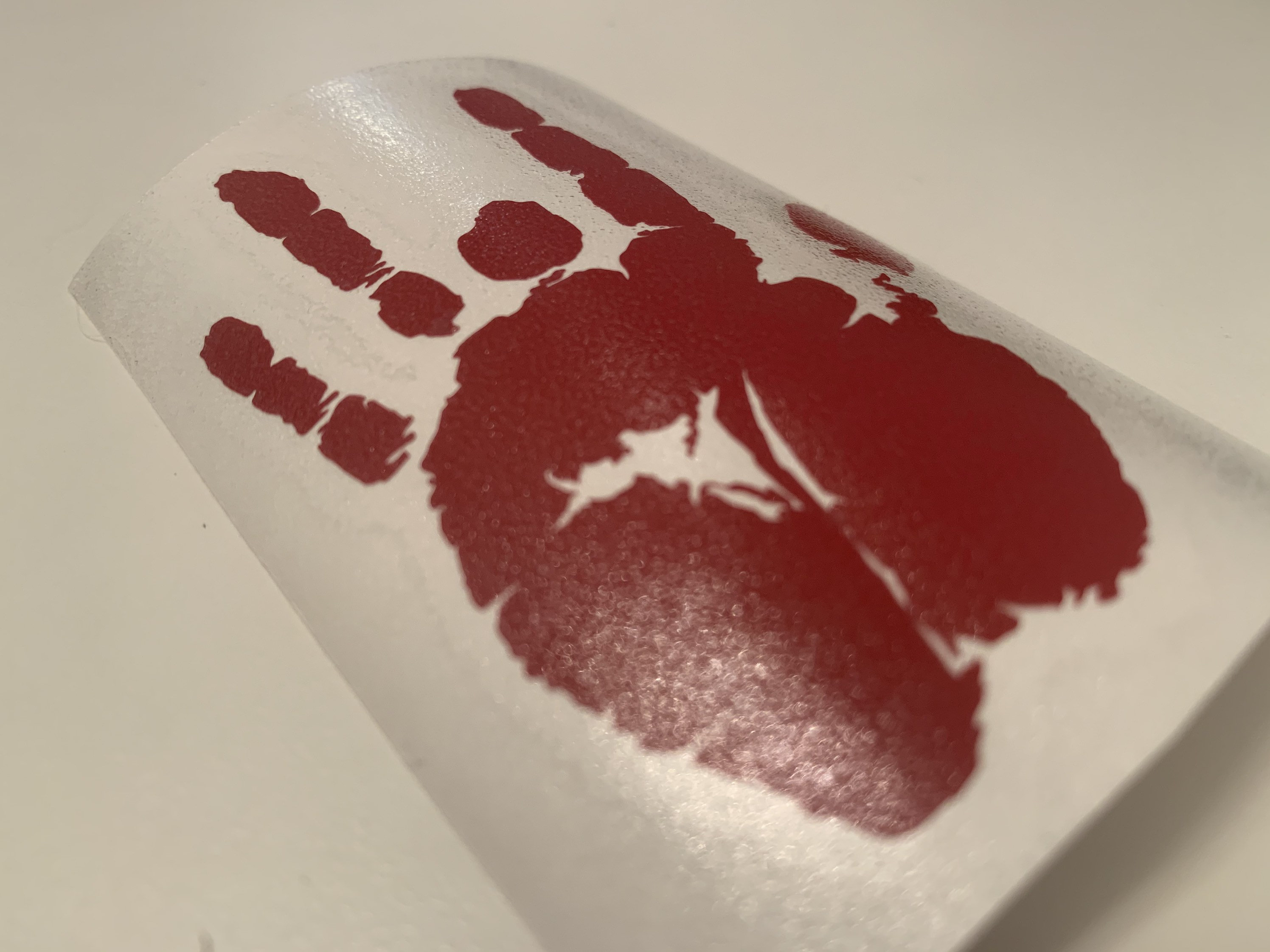 Hand Vinyl Sticker Decal -car Decal, Window Decal,car Stickers, Laptop ...