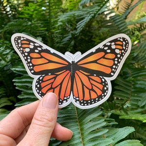 Monarch Butterfly Vinyl Sticker, Monarch butterfly sticker, butterfly car decal, butterfly sticker, butterfly vinyl sticker, yeti stickers