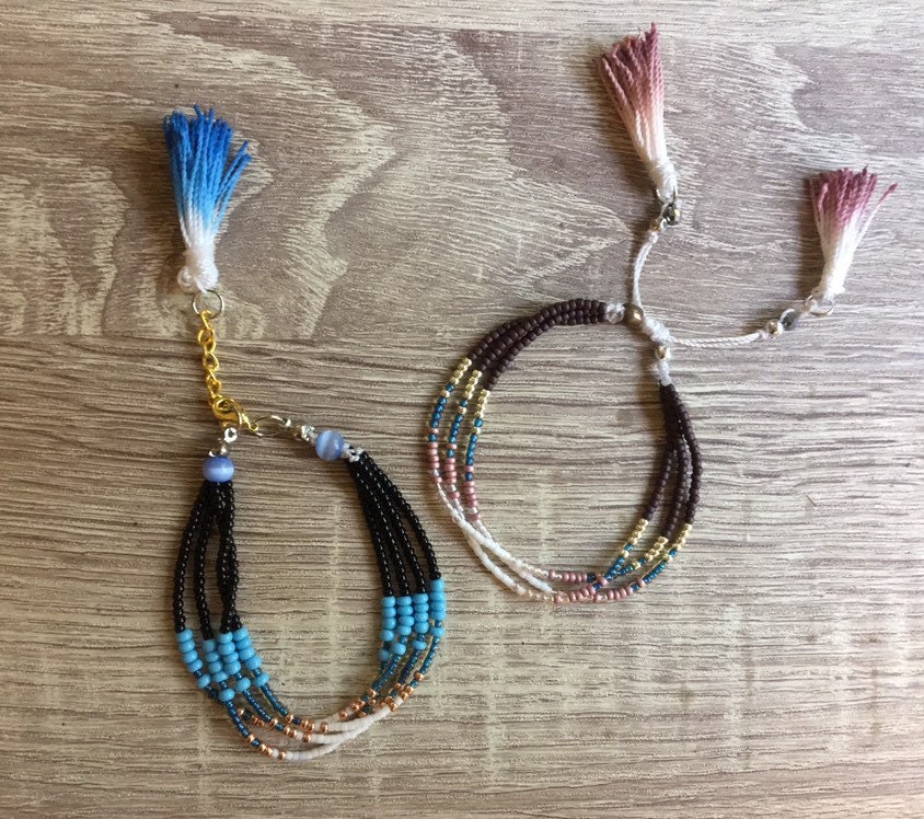 Blue Ballon Store 4 Bohemia Wood Bracelets for Colorful Beads&Tassel;&Butterfly; Strand Bracelets Beaded Bracelet Blue Ballon Store 4 Bohemia Wood Bracelets for Colorful Beads&Tassel;&Butterfly; Strand Bracelets Beaded Bracelet