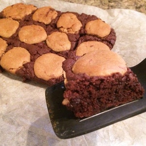 Peanut Butter  Cookie Brownies 8×8 pan