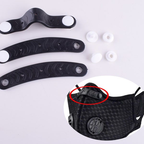Nose Bridge Clip,Black Sportswear mask wire,Aluminum Strips tape 10*72mm Silicone flexible wire for handmade mask making accessories