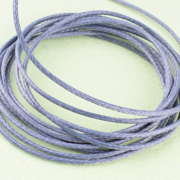 1mm Gray leather cord,leather string,Round Leather Cords,Cowhide Leather lace,Bracelet Cord,Braided Cord making for jewelry making