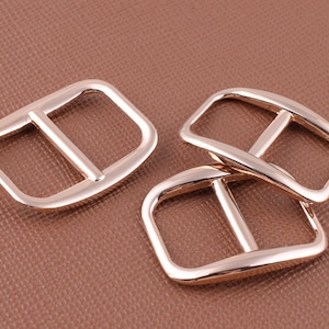 1/2'' remspännen, små ljusgula remspännen, 13 mm justerbara metallspännen med rektangulärt mittspänne för handväsksbeslag, 20 st