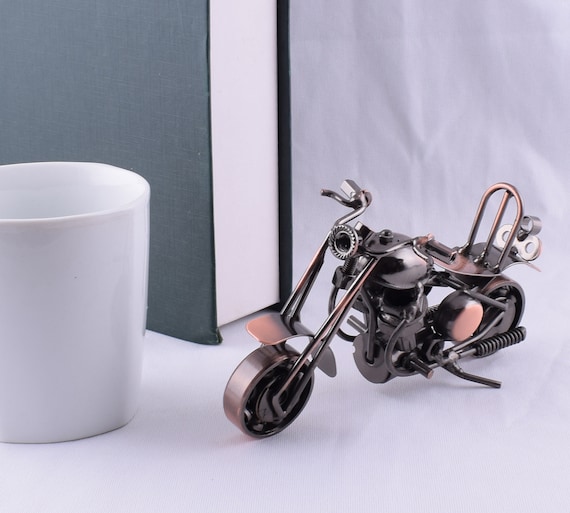 Vintage Iron Motorcycle Model - Retro Handicraft | Ubuy
