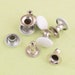 White Rivets Studs,single Cap Rivets Metal Rivets ,7mm*8mm Decorative ...