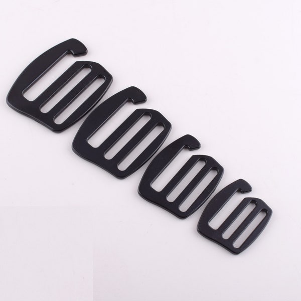 Bra Strap Slider Hooks Black Adjustment G Hooks for Swimwear/Bra making G Hook for Backpacks, belts, handbags Hardware Accessories