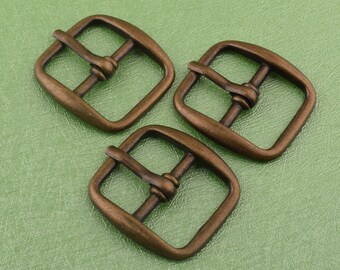 adjustable buckles metal buckles Bronze Strap Buckle 10 Pcs 18mm small Buckle With Pins For Belt