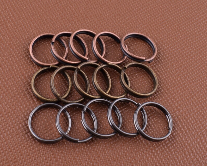 10mm Small Jump Ringsdouble Ringstrap Ringssplit Ring7 Etsy