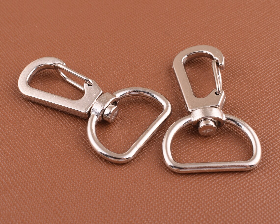 Swivel clasps silver key ring metal key chain swivel snap hook Etsy