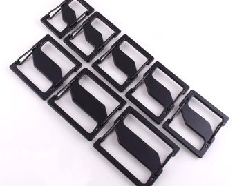 Rettangolo Moschettone Ganci Push Gate 1'' Spring Snap Hook 2'' Connect Buckle S Biner per Borsa Metal Dual Gated Spring Snap Hook