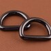 3 Sizes Rainbow D Rings Metal D Loops D Circles D Buckles,pet ...