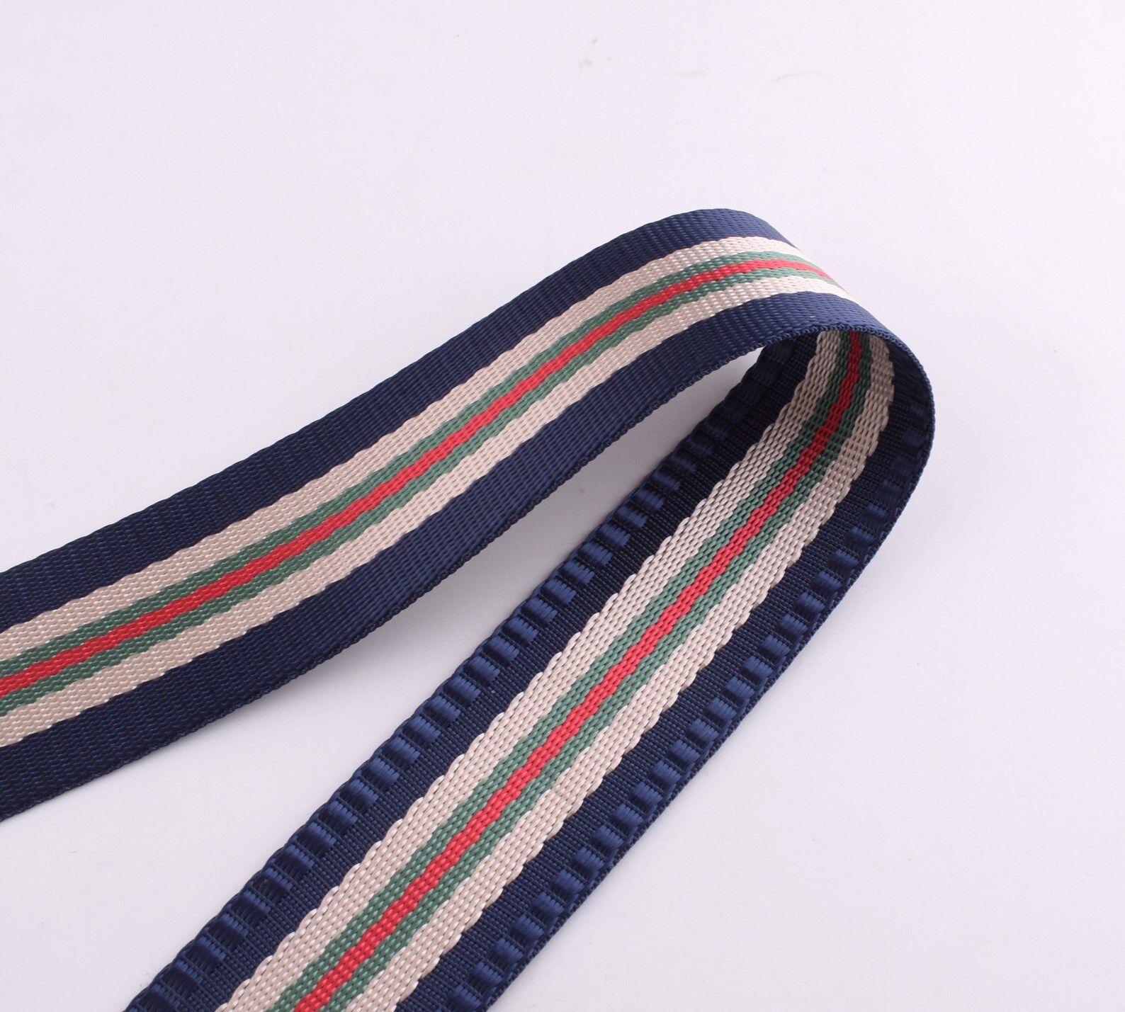 38mm Colorful Nylon bing Belt Ribbon 1.5'' Striped Etsy