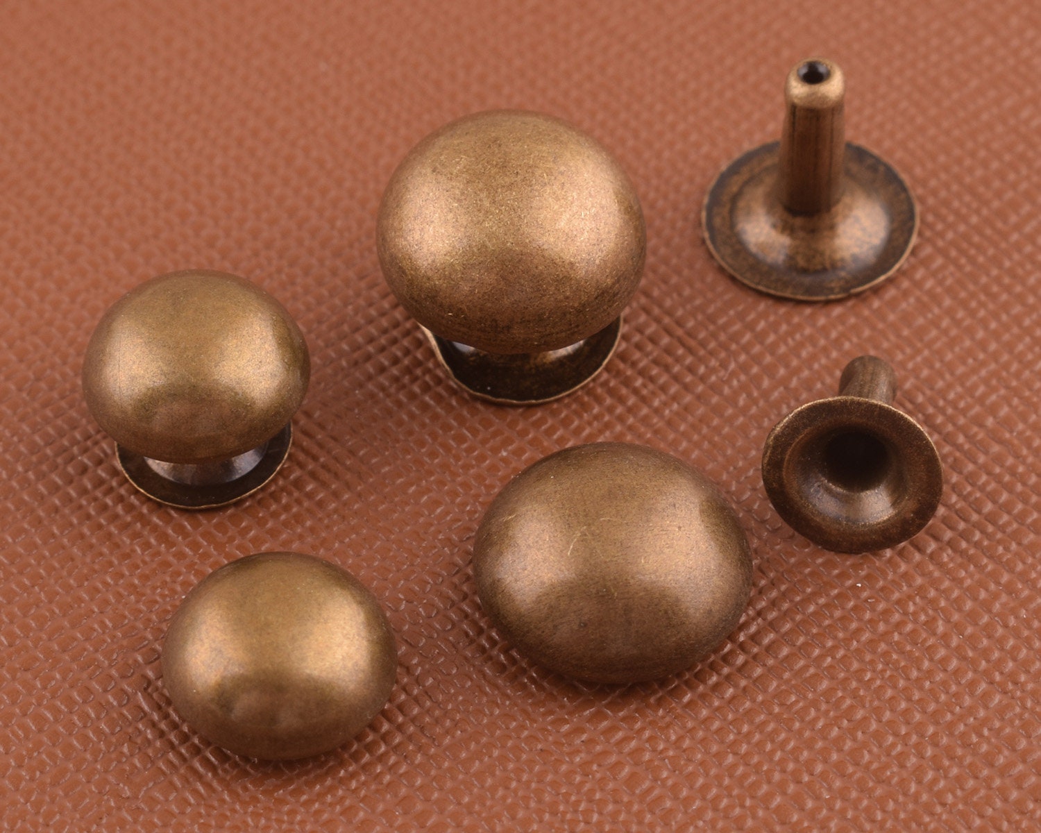 Bronze rivets round Metal Rivet decorative rivetsrivet studs Etsy