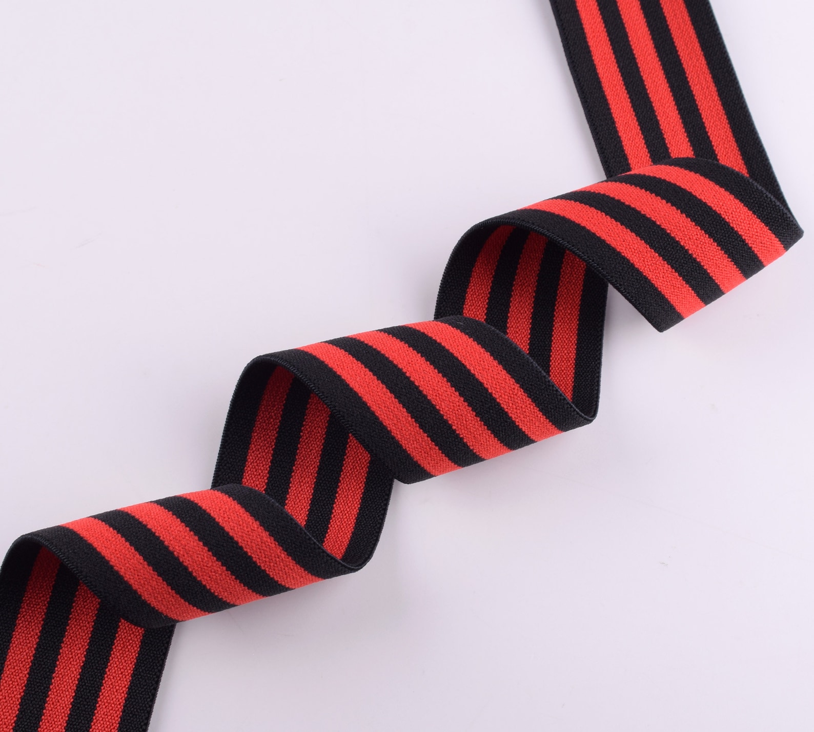 Colorful Striped Elastic Band, 1.5''(38mm) Waistband Elastic Webbing ...