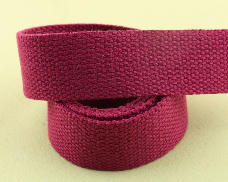 Colorful Ribbon bing 1 Inch Strap Ribbon25mm Cotton Woven Etsy