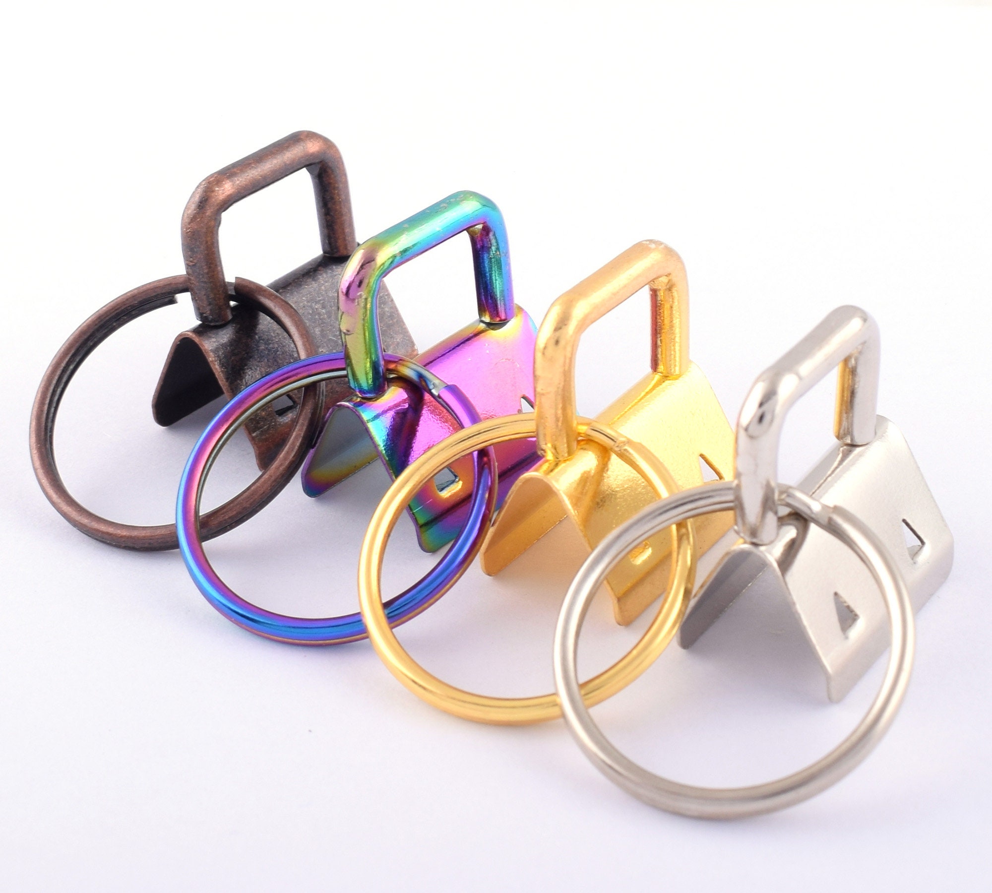 40 Pièces de Matériel de Porte-clés et Wristlet, 25 mm
