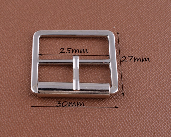 Metal Dog Collar Hardware Set,1 Inch Silver Buckle Supplies,25mm