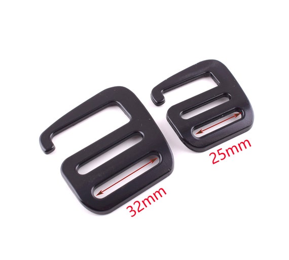 20/50Pcs 15/20/25/30mm Color Plastic Release Buckles Webbing Belt Buckle  for Backpack Strap Adjust Snap Clasp Hook Accessories