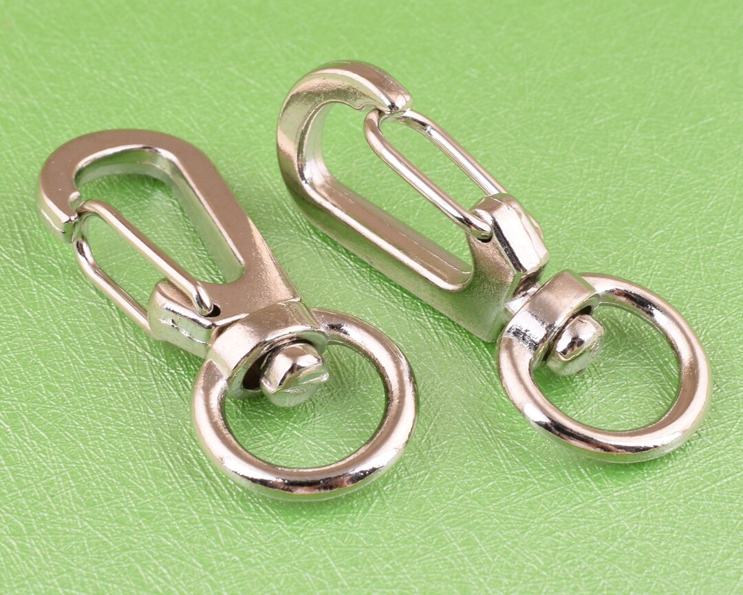 10 Pcs Swivel Clasps,1140 Mm Silver Swivel Hook,metal Swivel Dog Clasps