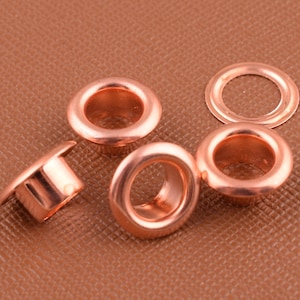 Metal rose gold Eyelets Grommets with washer eyelet Grommets Eyelets dress,Clothes Leather working