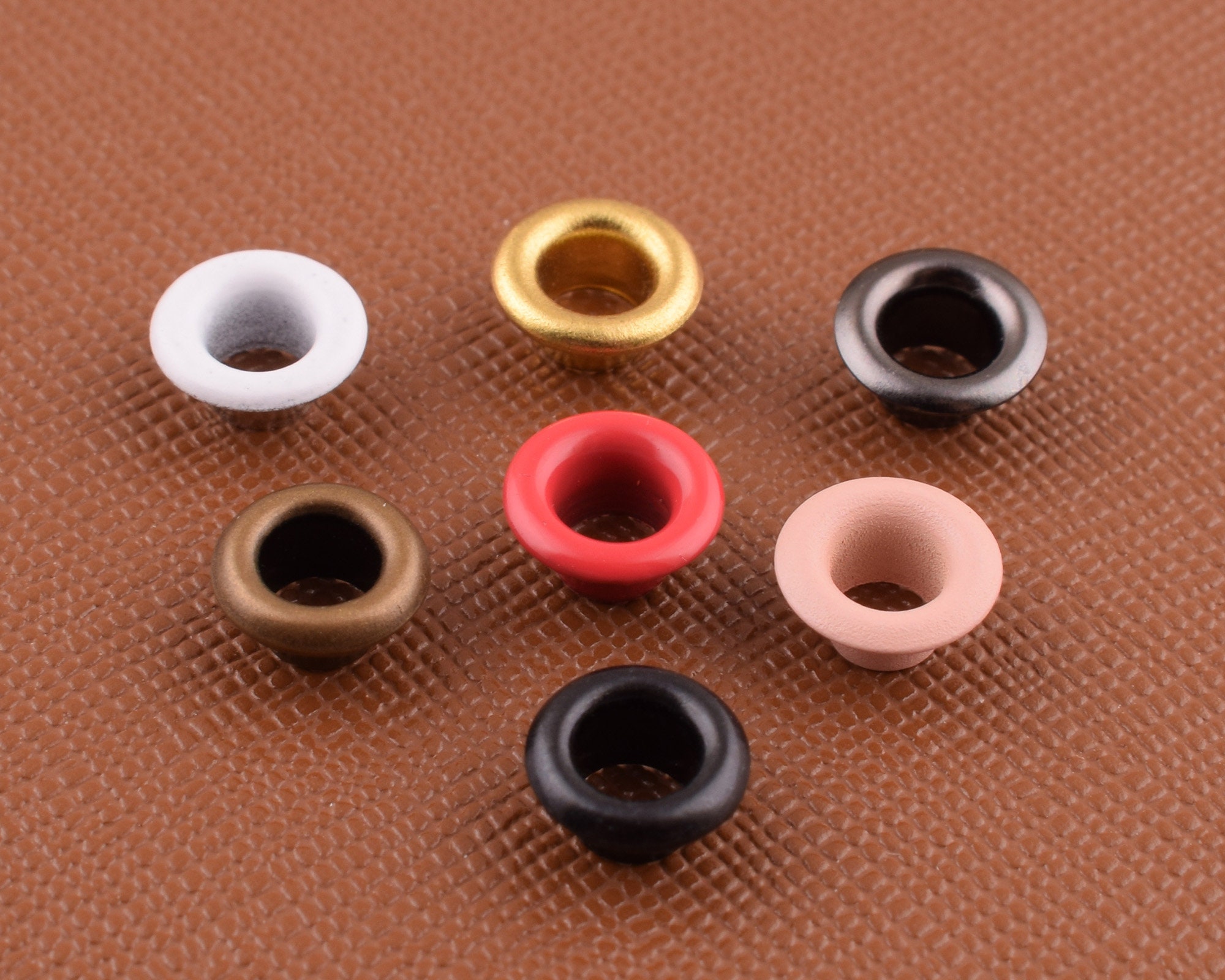 Eyelet Grommets with washer 4 mm small brass Grommets Etsy