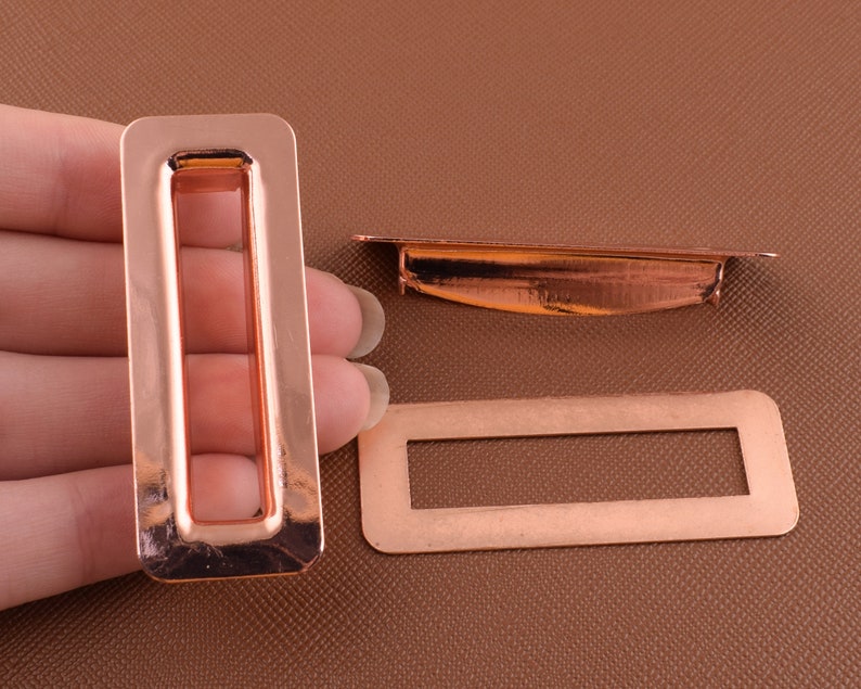 Rose Gold Rectangle Eyelets,40mm Large Eyelets Grommet With Washer ...