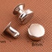 Rivet,8mm Silver Rivet,round Cap Rivets Metal Rivet Studs,personalized ...