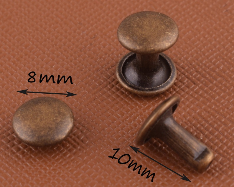 Bronze Rivet Studs Metal Rivet Rapid Rivets for Etsy