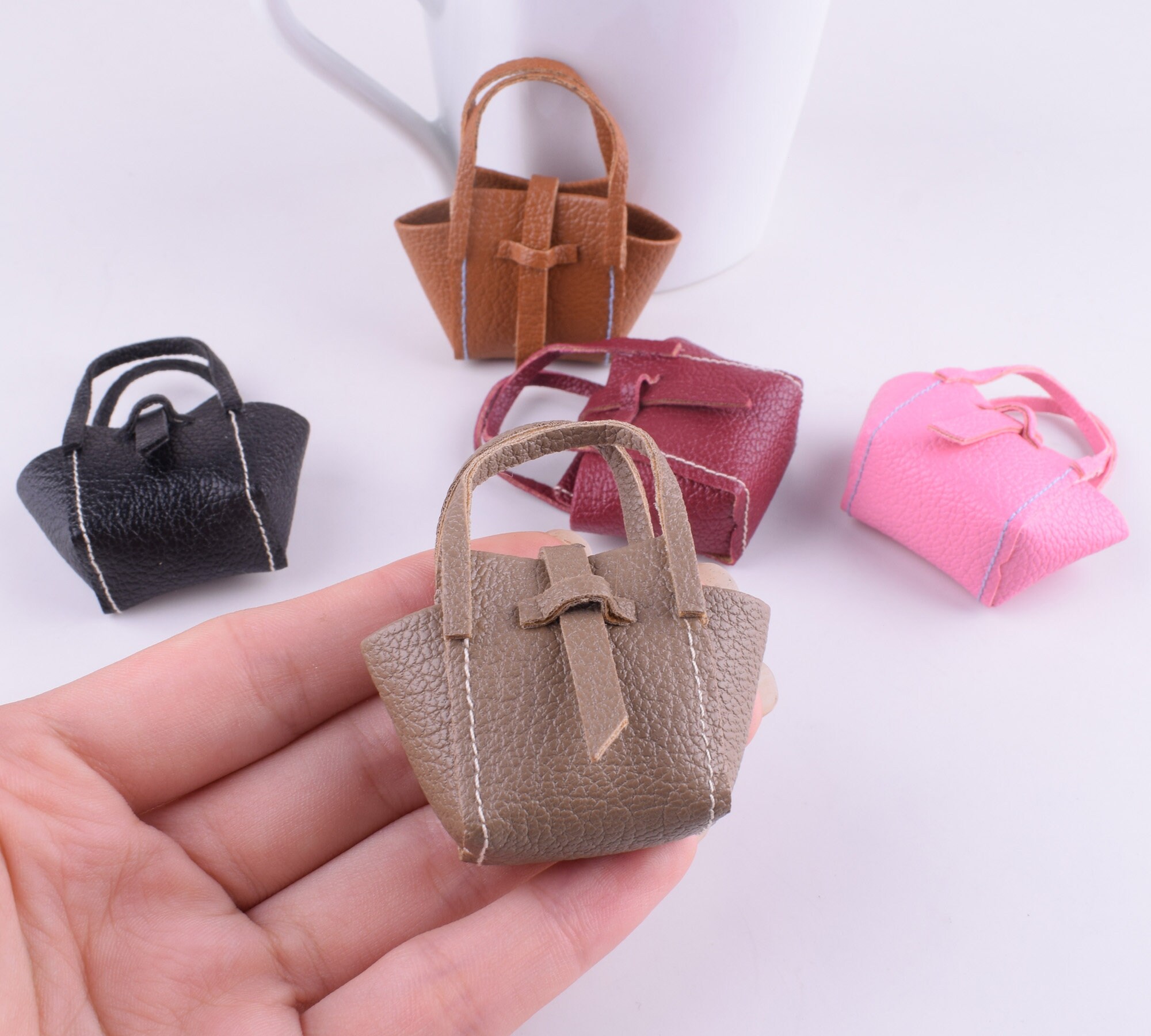 Dollhouse Handbagsscale 112miniature Ladies Tote Etsy