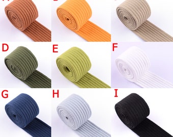 38mm Strap Webbing,Solid Color Webbing Dog Collar Supply,1 1/2'' Canvas Webbing For Bag Handles Backpacks Purse Straps Accessories