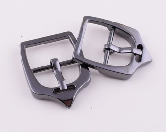 3/4 '' Ajustar hebillas de pasador, hebillas de reemplazo de sujetador de la correa hardware, al por mayor 19mm hebillas de cinturón negro para la fabricación de la correa DIY --10pcs