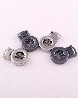 Spring Cord Locks 9mm Hole Metal Rope Lock Single Hole Cord
