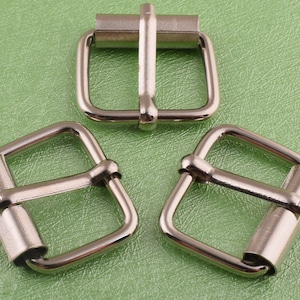 Silver Strap Buckle adjustable buckle metal Belt Buckle ,20Pcs/30Pcs Clutch Buckle For Belt Making Hardware Supplies