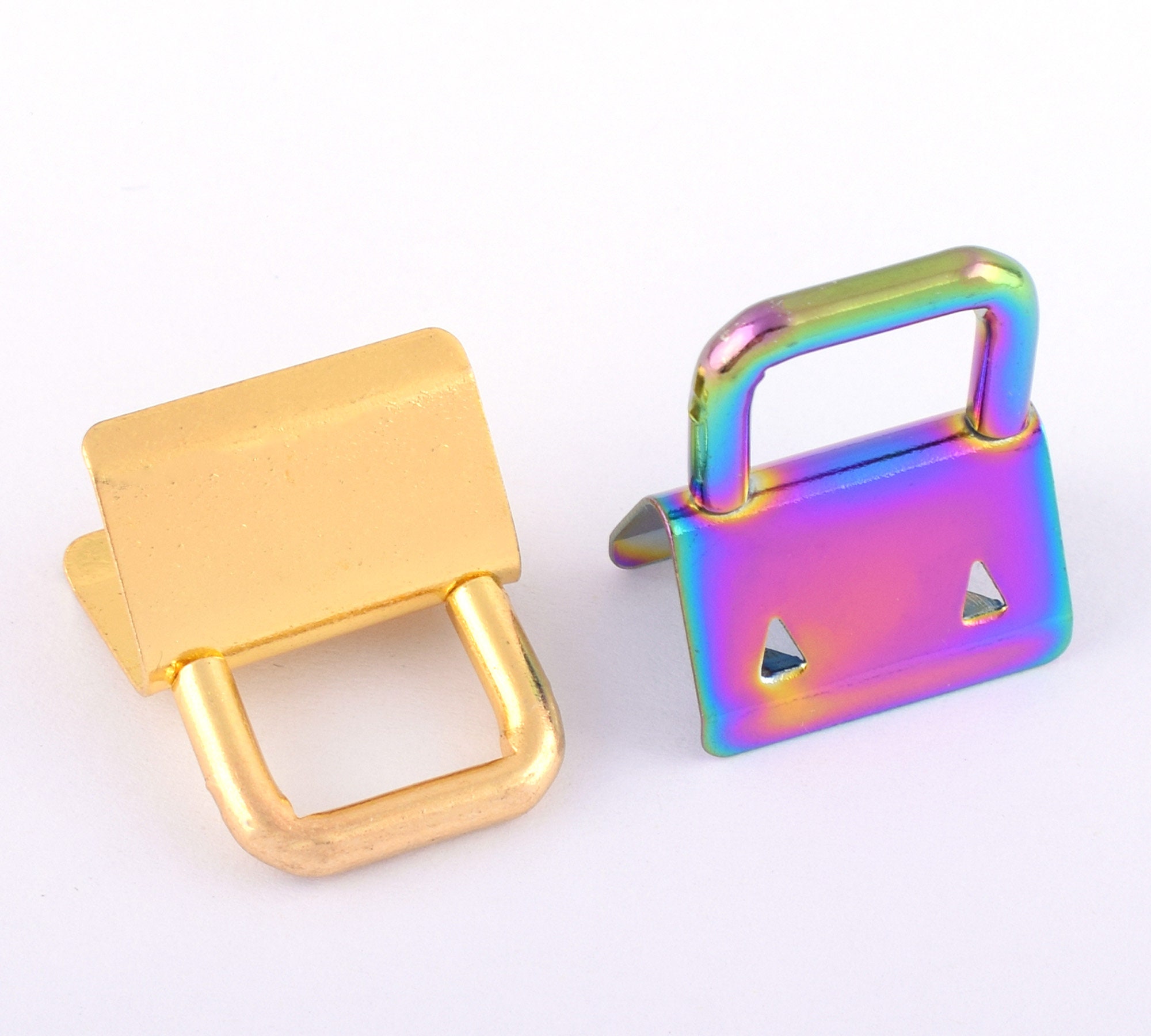 20 Pièces Key Hardware, 25mm Sangle Boucle avec Porte Clés