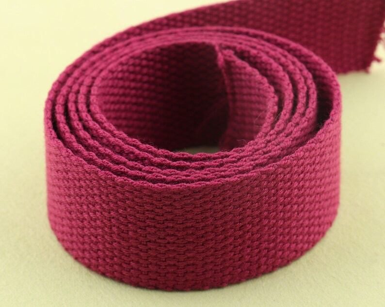 Colorful Ribbon bing 1 Inch Strap Ribbon25mm Cotton Woven Etsy