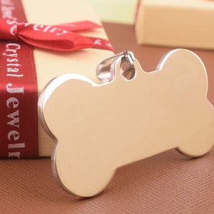 Engraved pet ID tag,Stainless steel name Tags pet charm,Personalized dog ID Tag,Custom Identification ID tag gift for pet/dog/cat collar