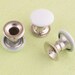 White Rivets Studs,single Cap Rivets Metal Rivets ,7mm*8mm Decorative ...